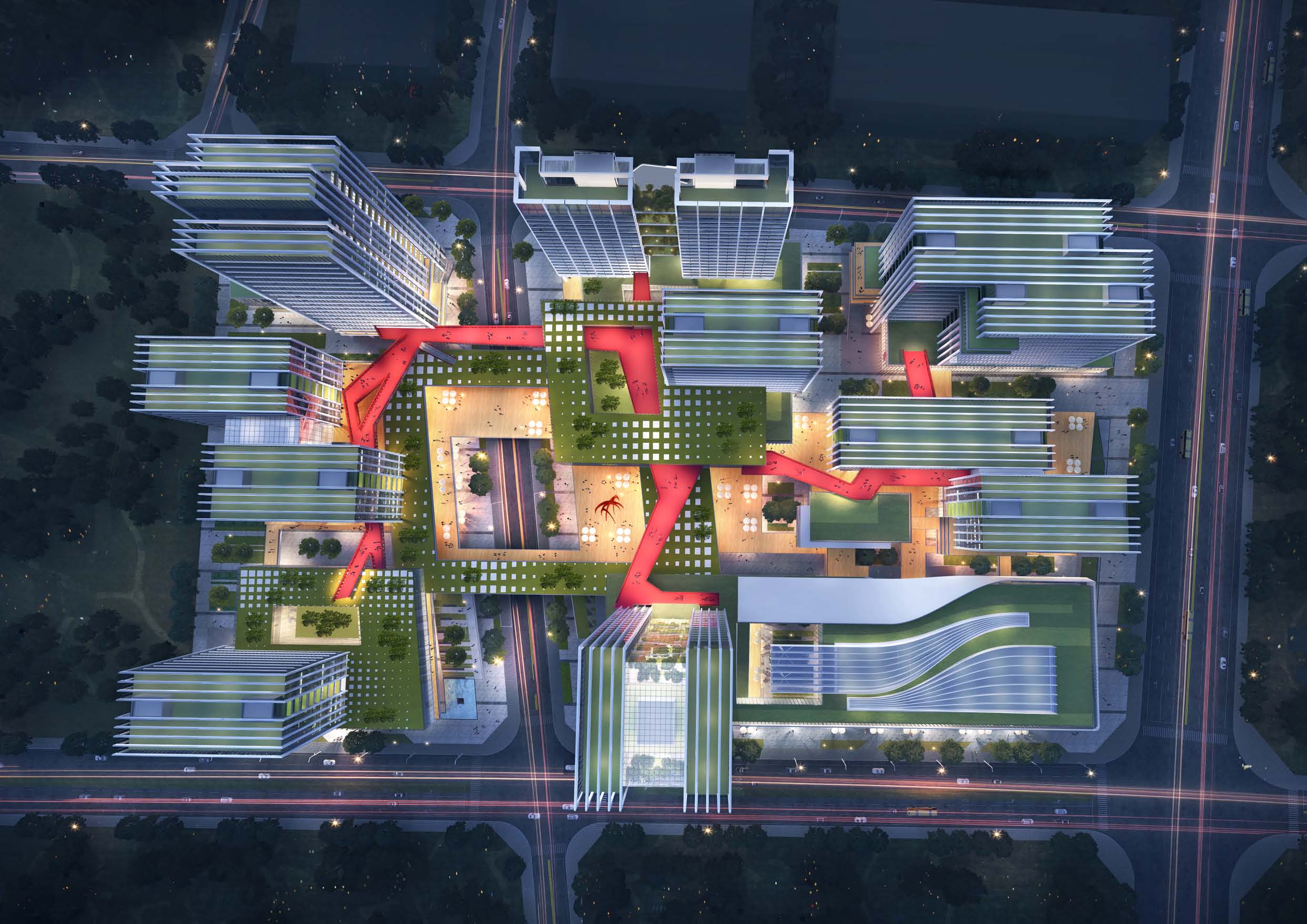 [深圳]河西产业园建筑规划设计方案